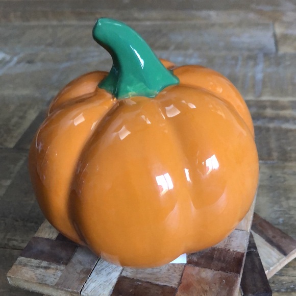 Ceramic Pumpkin Scrubby Holder - Picture 3 of 5
